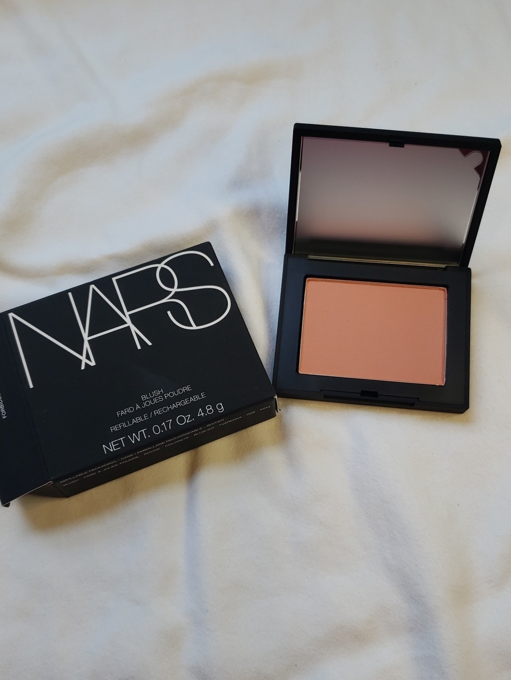 NARS Forbidden Blush. Pressed powder. Full Size  0.17 oz  4.8 g